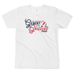 LTS Gilbert Grizzlies White Script T-shirt 2020